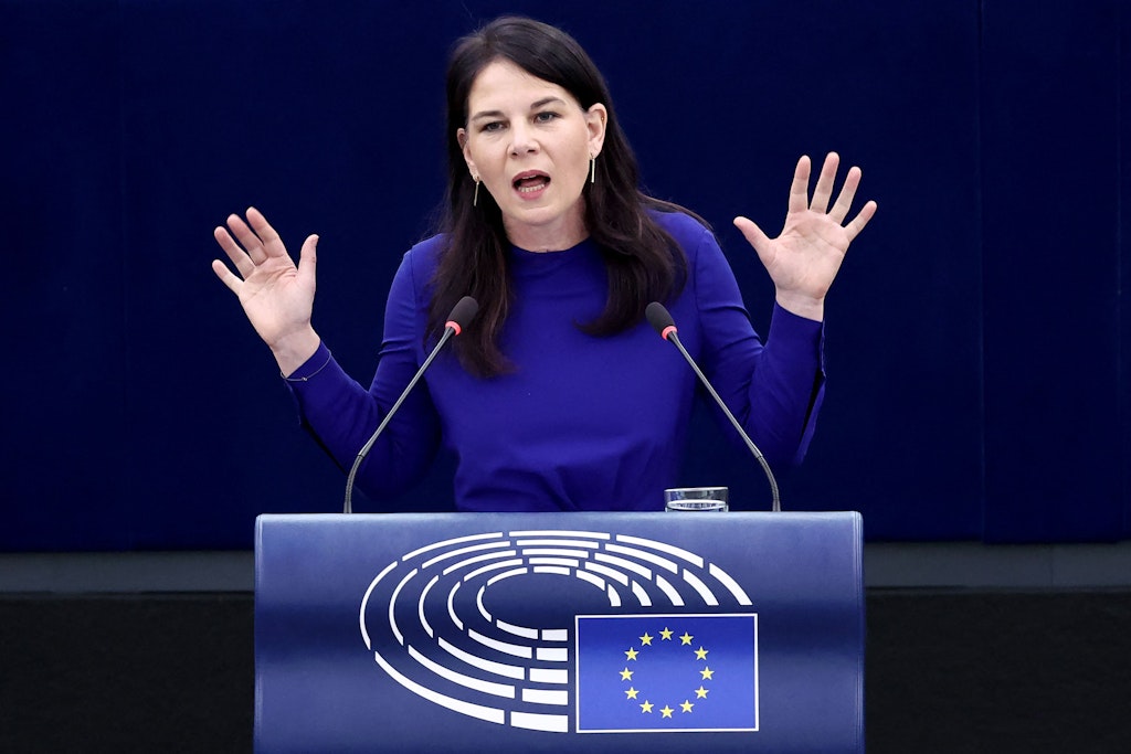 Annalena Baerbock bittet EU-Parlament um Hilfe: „Internationale Ordnung ist unter Beschuss“