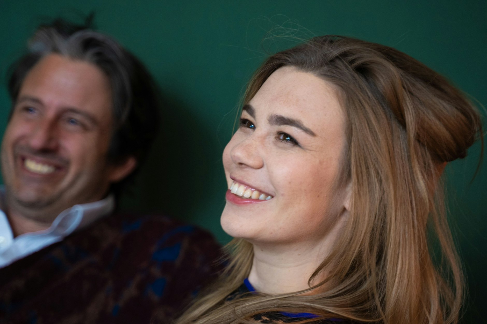 Ronja von Rönne mit ihrem Partner Florian.