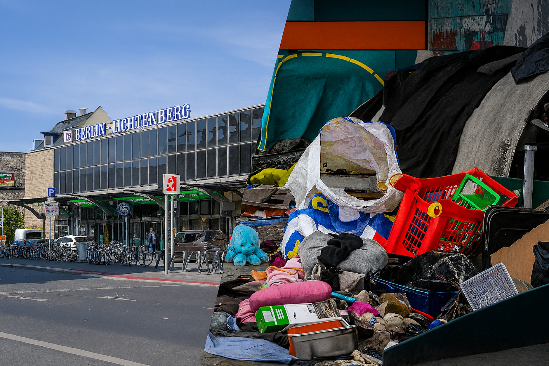 Die Zustände am Bahnhof Lichtenberg sind alles andere als optimal.