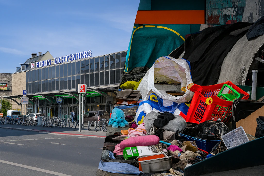 Obdachlosen-Camp kehrt immer wieder zurück
