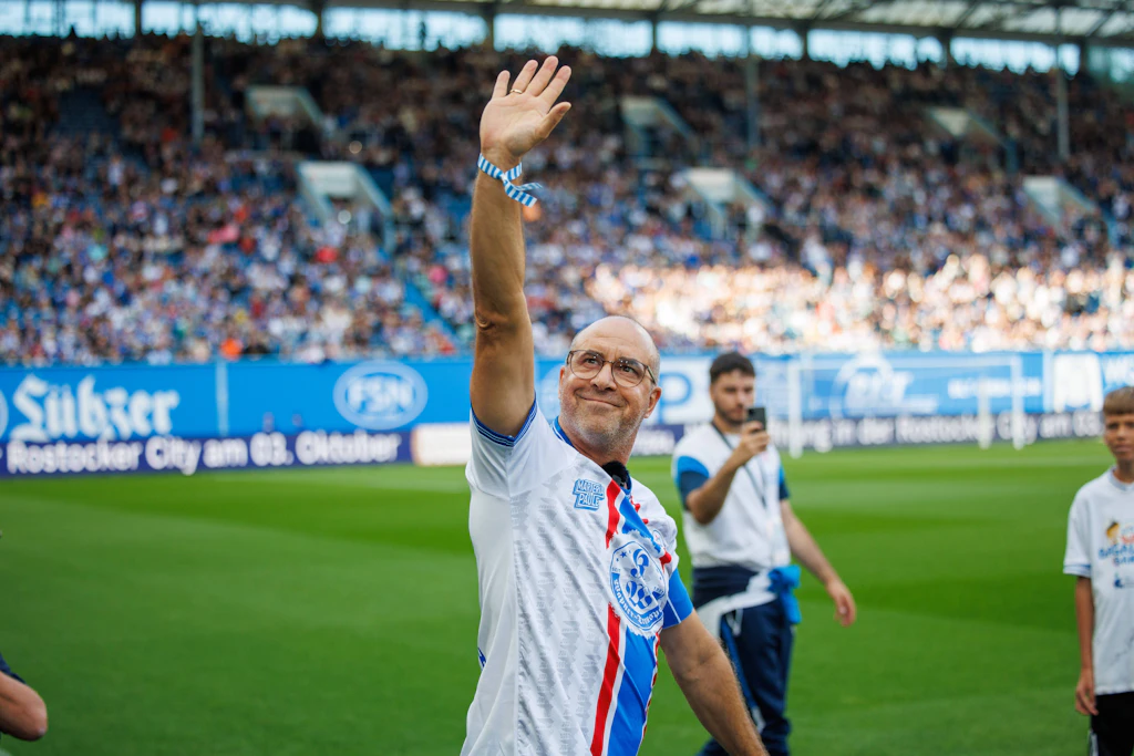 Stefan Paule Beinlich bei Hansa Rostock.