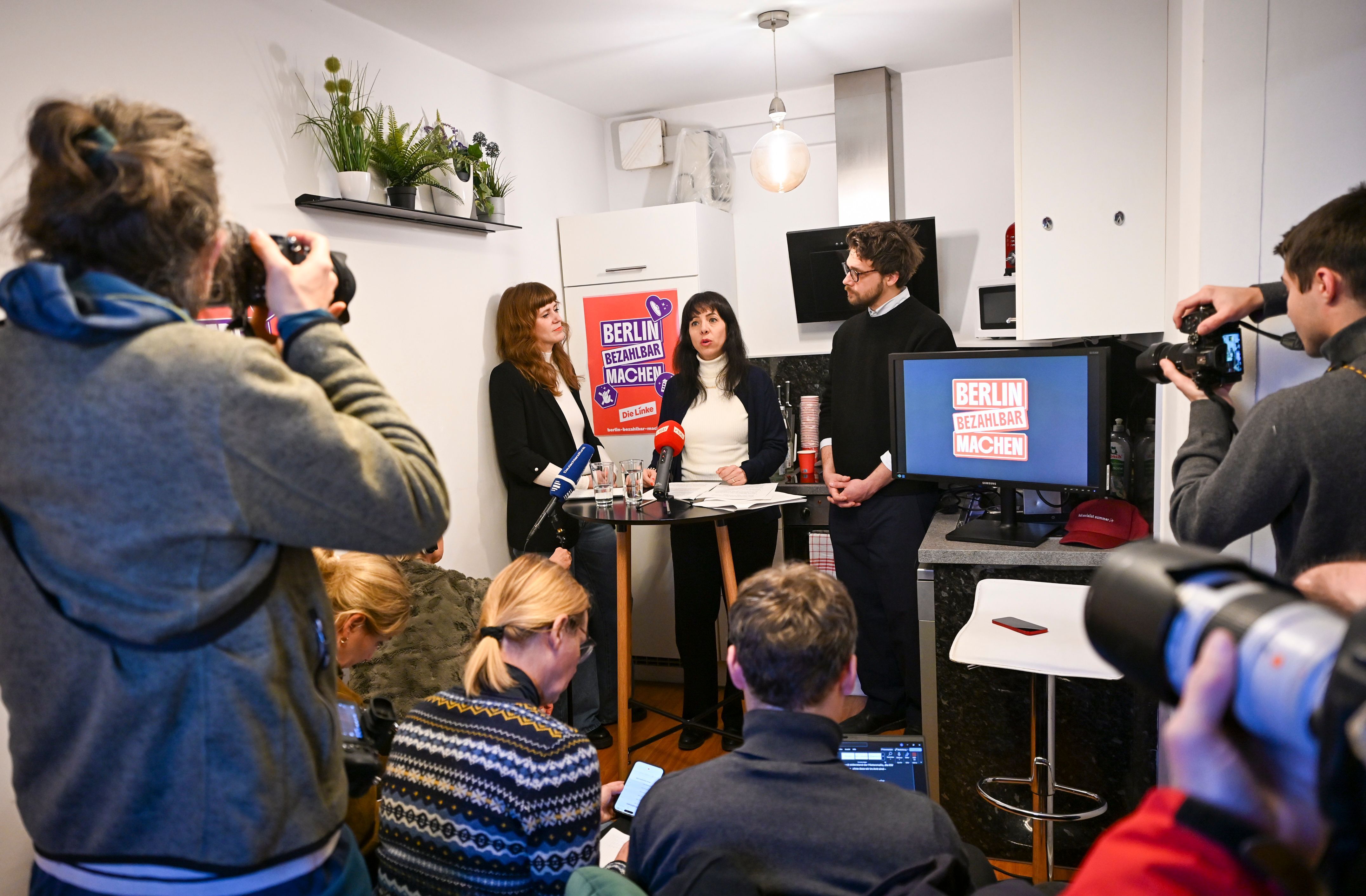 Große Versprechen, offene Finanzierungsfragen: Berliner Linke geht in den Wahlkampfmodus