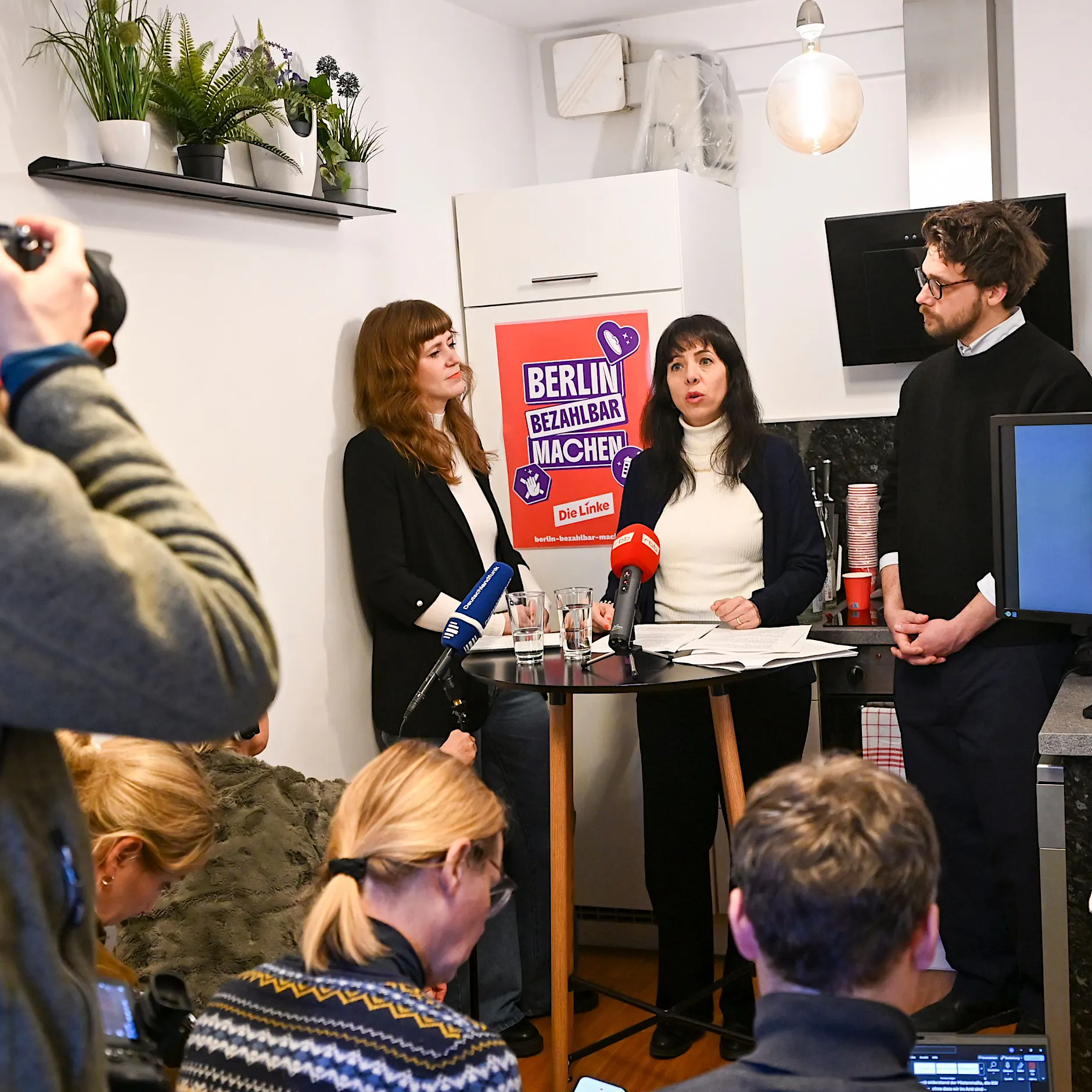 Große Versprechen, offene Finanzierungsfragen: Berliner Linke geht in den Wahlkampfmodus