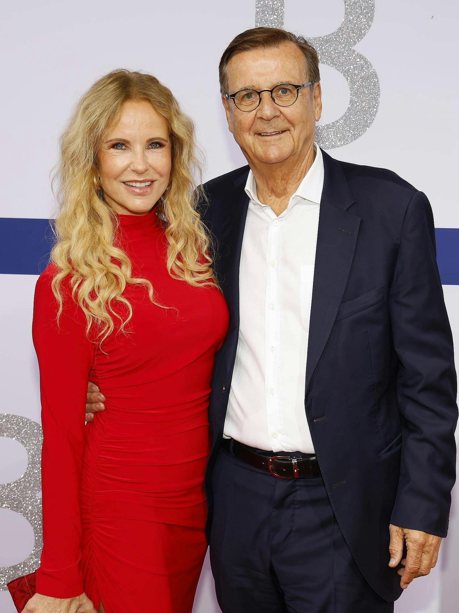Katja Burkard und ihr Mann Hans Mahr, ehemaliger Chefredakteur von RTL.