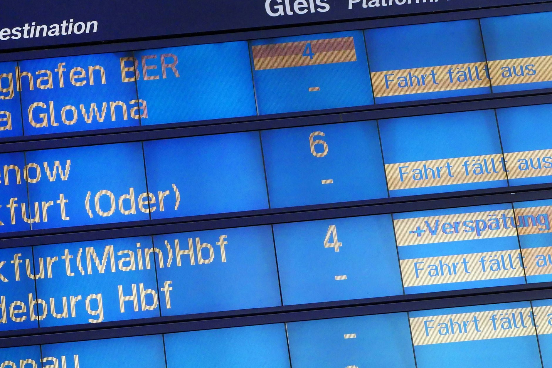 Bei den Verbindungen des VBB nehmen die Verspätungen zu.