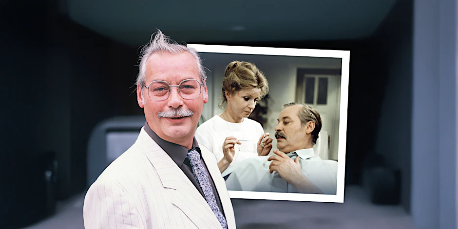 In der Zahnarztpraxis von Dr. Alexander Wittkugel bohrten sich Häppchen (Helga Piur) und Wittkugel (Alfred Struwe) in die Herzen des DDR-Publikums. Die Serie „Zahn um Zahn“ war ein Hit!