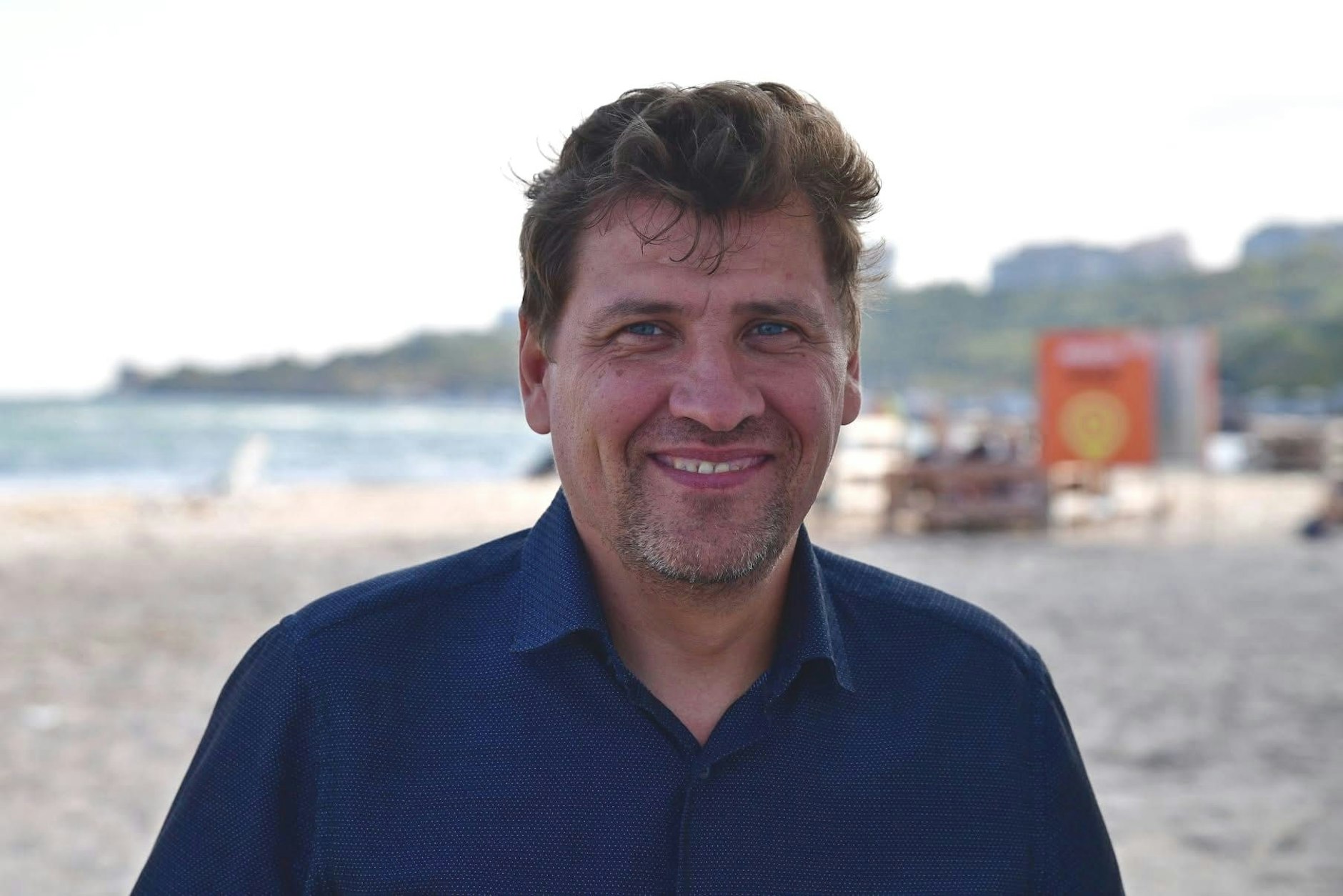 Vladislav Balinsky, Journalist, Biologe und Leiter der NGO „Zelenyi List“ in Odessa, steht auf Russlands Fahndungsliste und fürchtet um sein Leben.