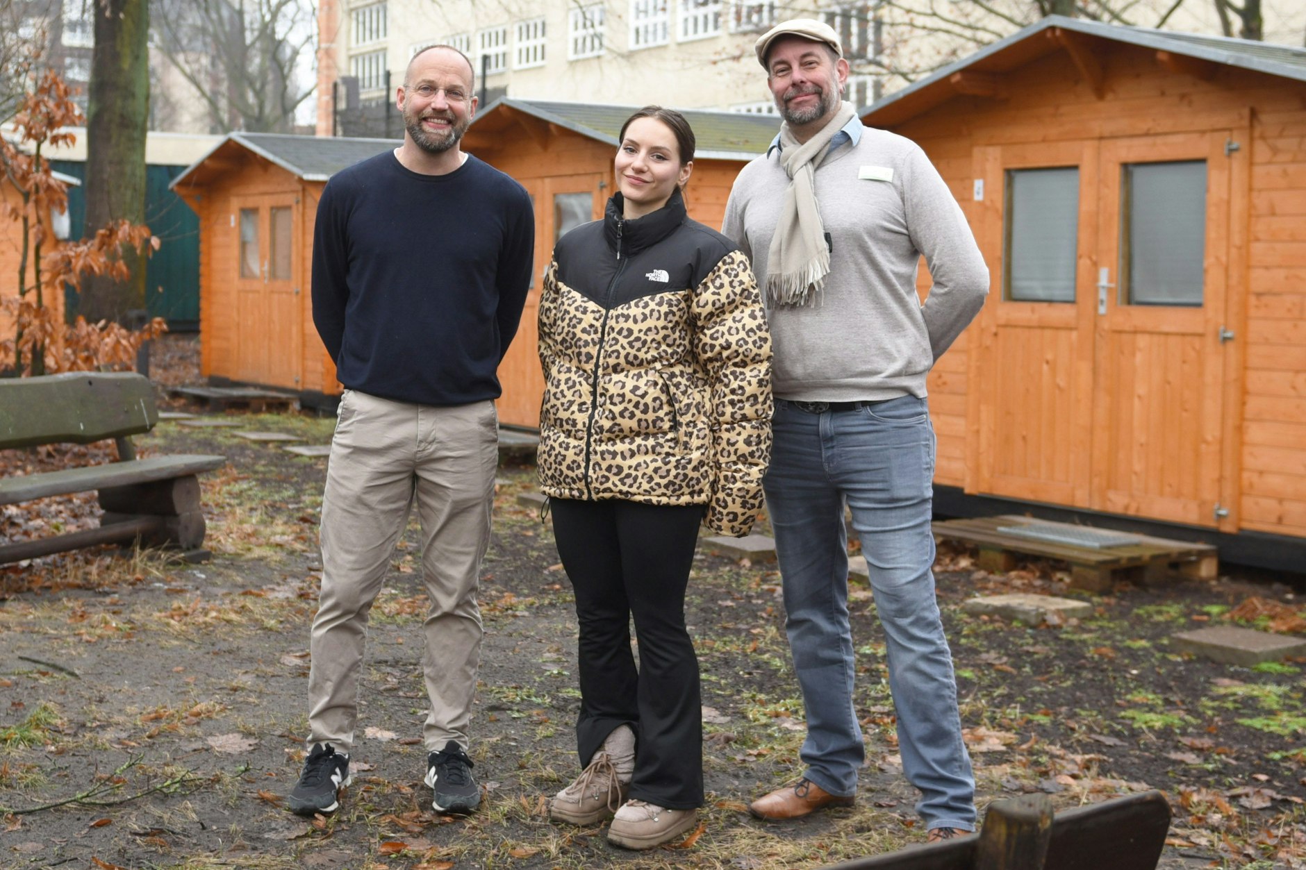 Vita Domus baut Mikrohäuser für obdachlose Frauen in Neukölln
Das Team (v.l.):
Stefan Sallmutter, Harald Schallmo und Viktoria Fröhlich