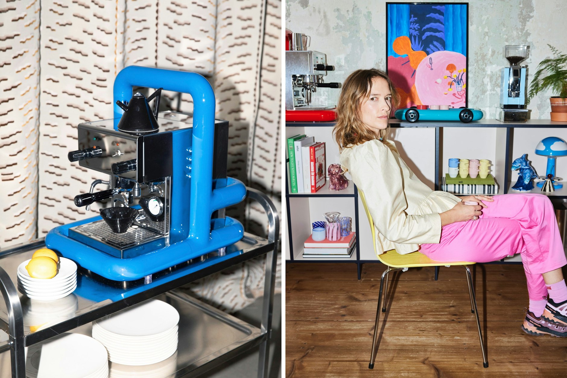 Quirlig und lebendig: Designerin Tina Bobbe entwirft Objekte, bei denen man sich manchmal fragt, ob sie wirklich existieren.