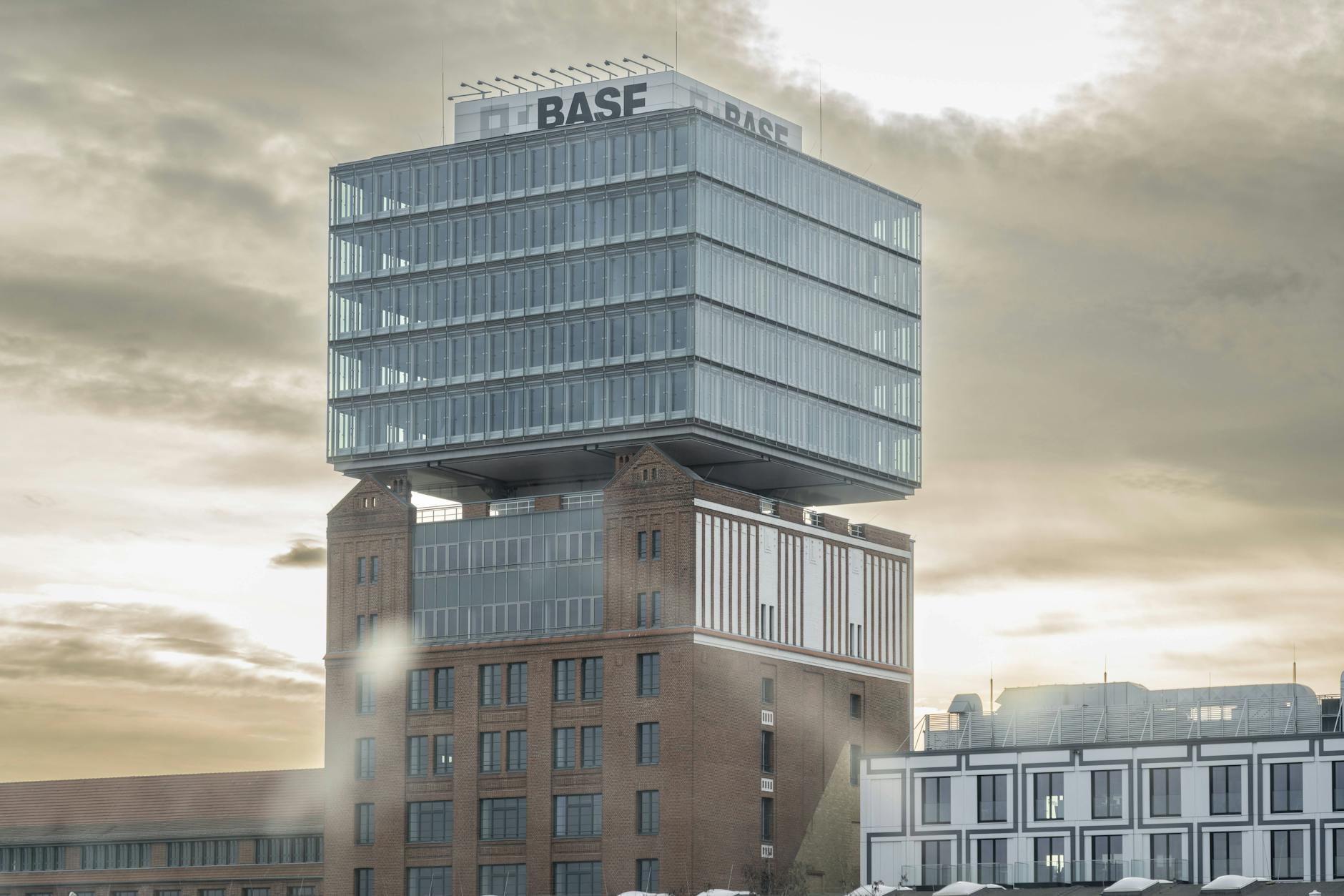 Das Bürogebäude der BASF Services Europe GmbH im Bezirk Friedrichshain. Hier wird sich demnächst einiges ändern.
