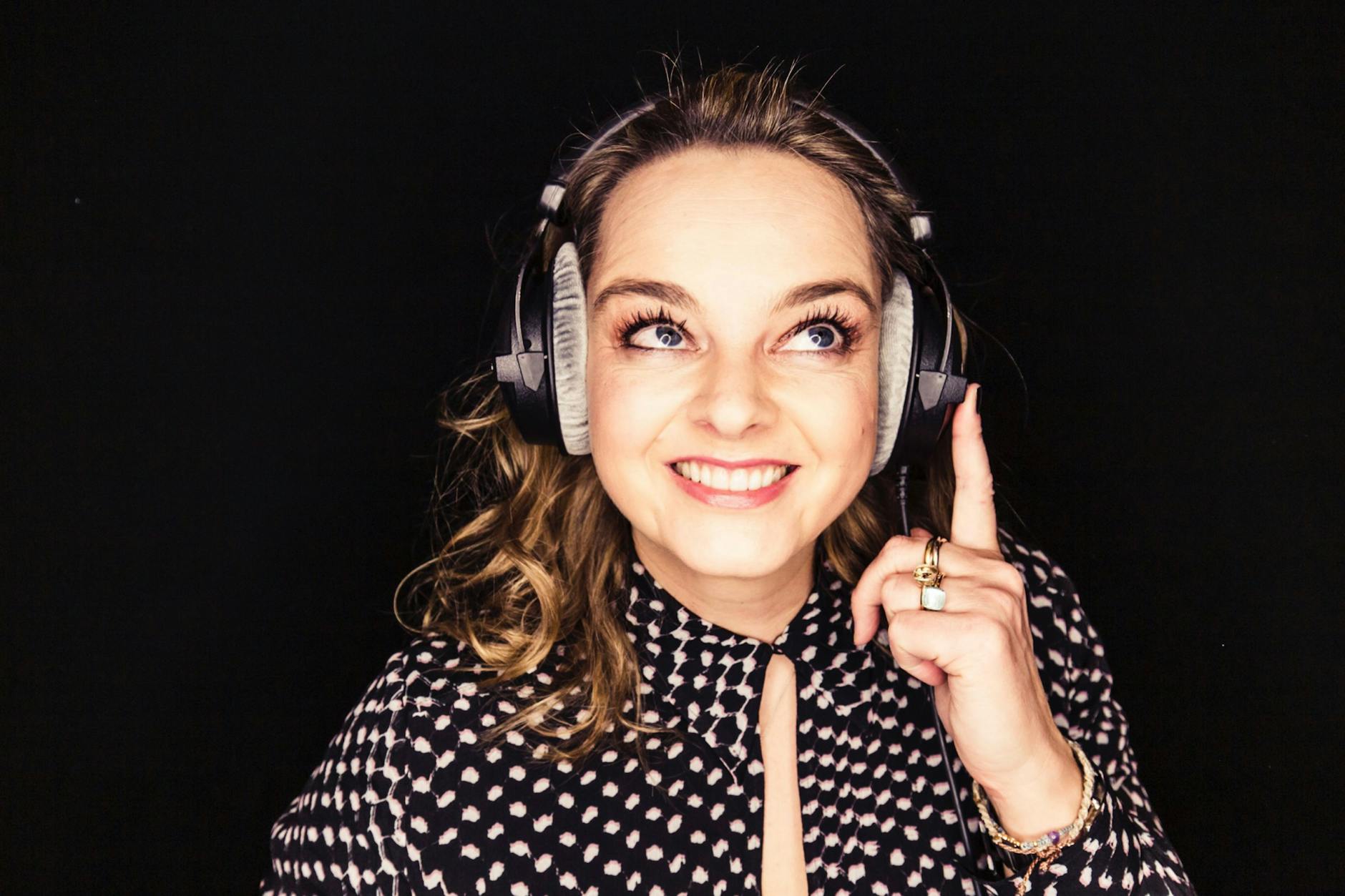 Spaß darf bei der Arbeit nie fehlen. Die Synchronisation ist Silkes Leidenschaft.