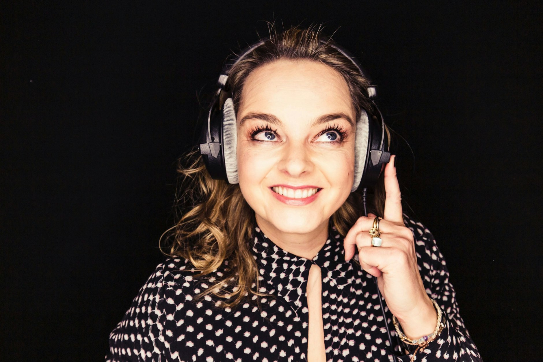 Spaß darf bei der Arbeit nie fehlen. Die Synchronisation ist Silkes Leidenschaft.