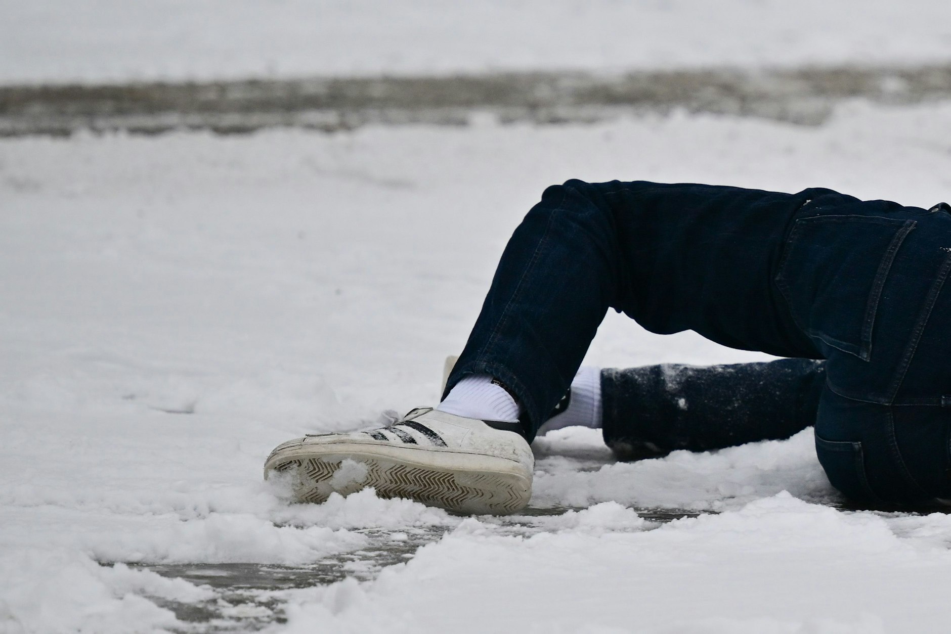 Vorsicht, es wird rutschig! In den kommenden Tagen kehrt der Schnee nach Berlin zurück.
