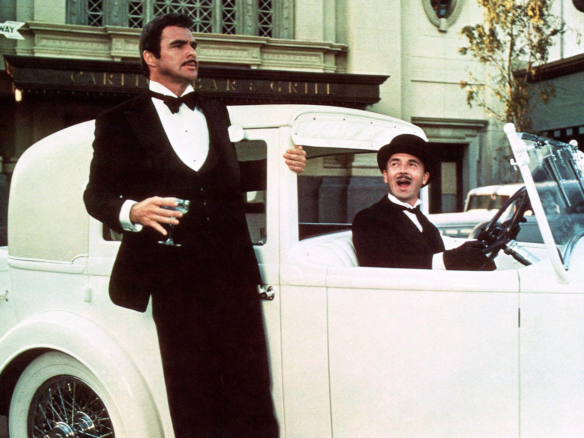 Der Trittbrettfahrer als ausgestorbene Spezies – wie Burt Reynolds (l.) und John Hillerman in „At Long Last Love“