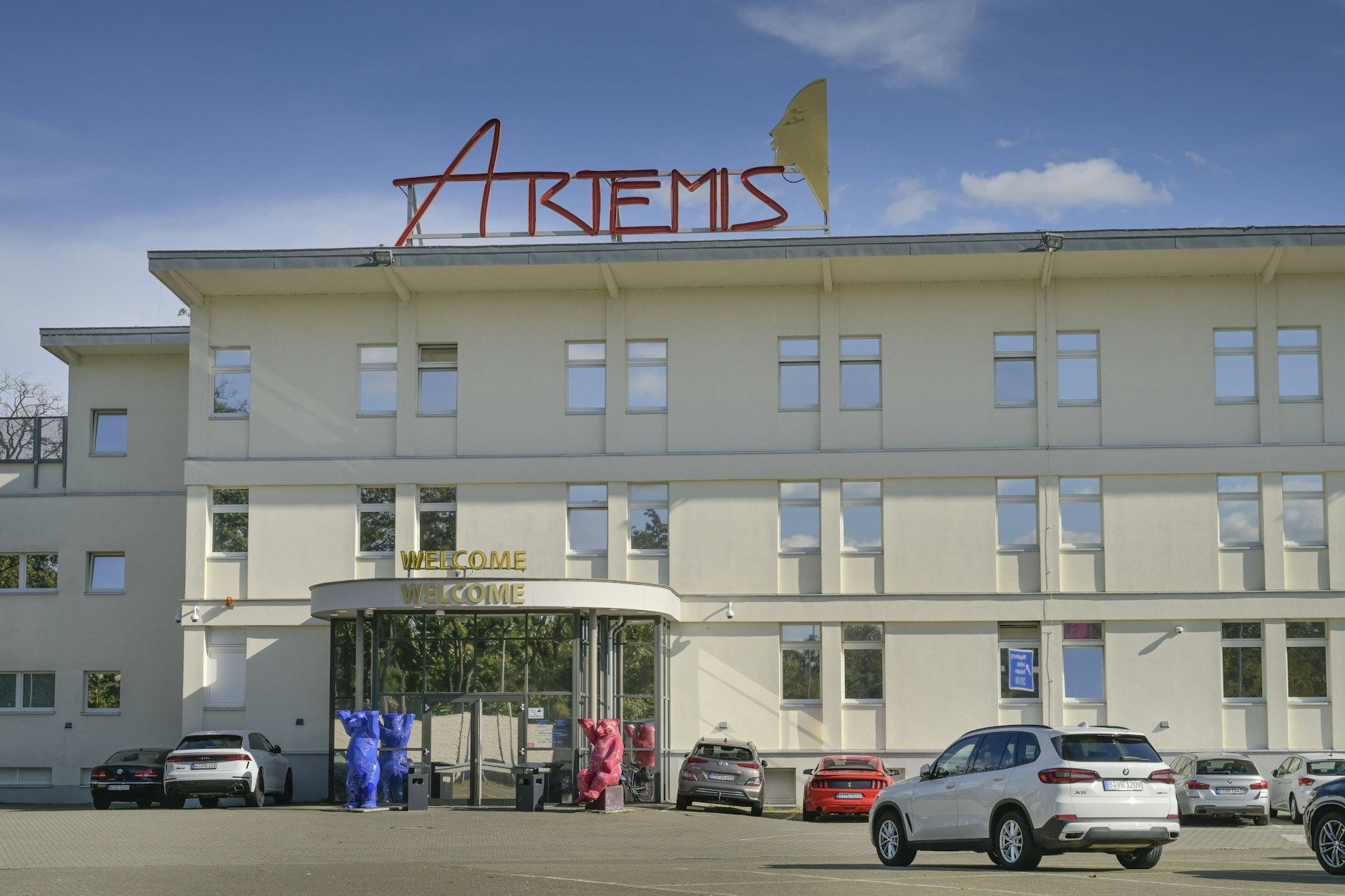 Das Artemis in der Halenseestraße in Berlin-Charlottenburg wird vielleicht abgerissen.