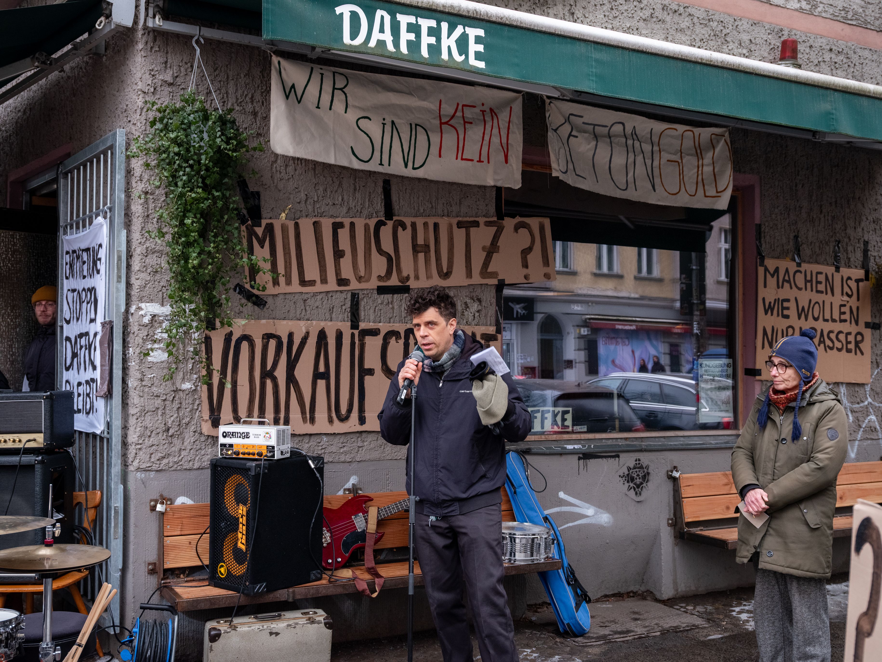 Herrfurthplatz in Berlin-Neukölln: Hausgemeinschaft fordert faire Mieten