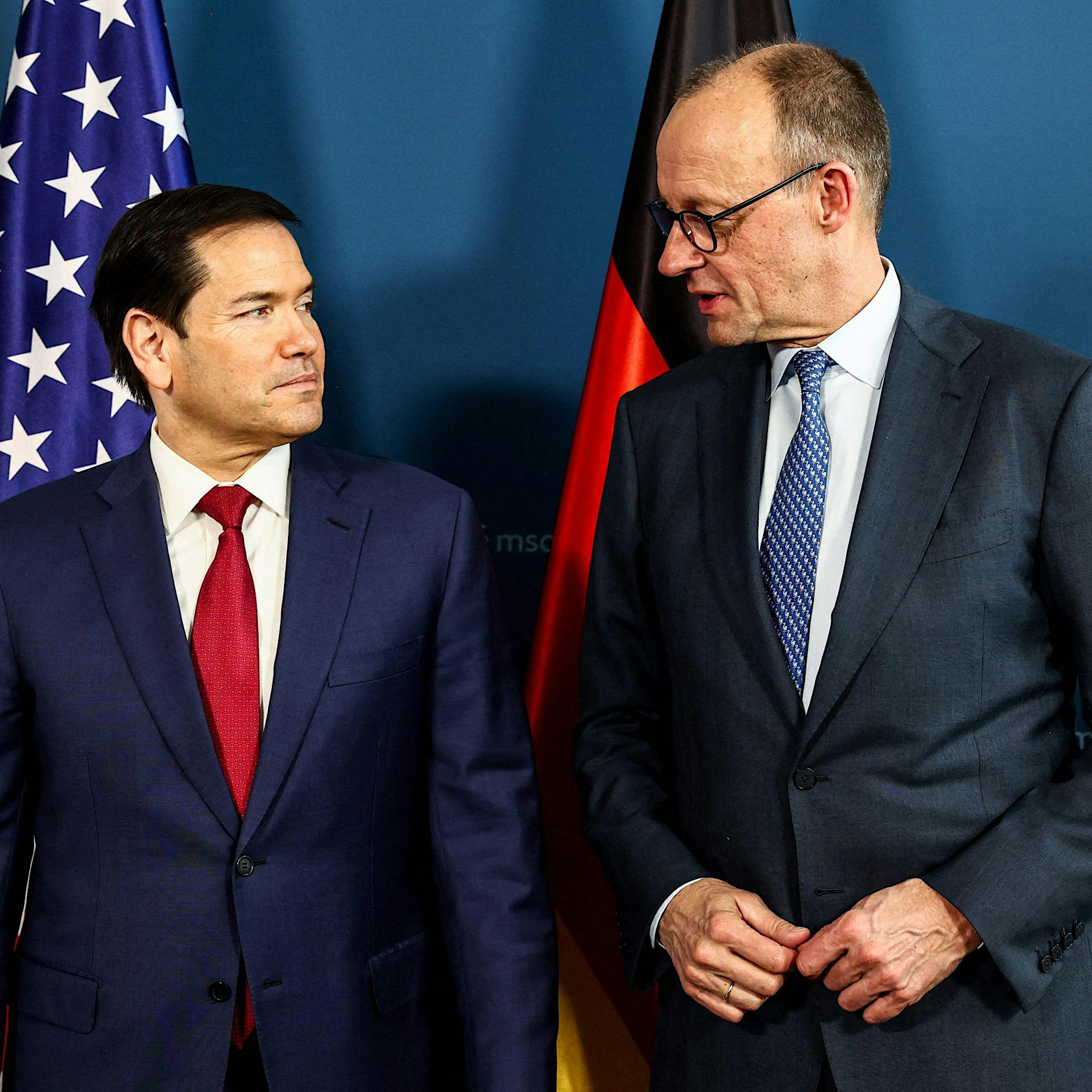 MSC München: Merz stellt Führungsrolle der USA infrage – Treffen mit Außenminister Rubio
