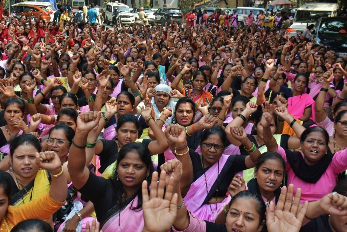 Wegen Handelsabkommen mit den USA: Ganz Indien geht in den Streik