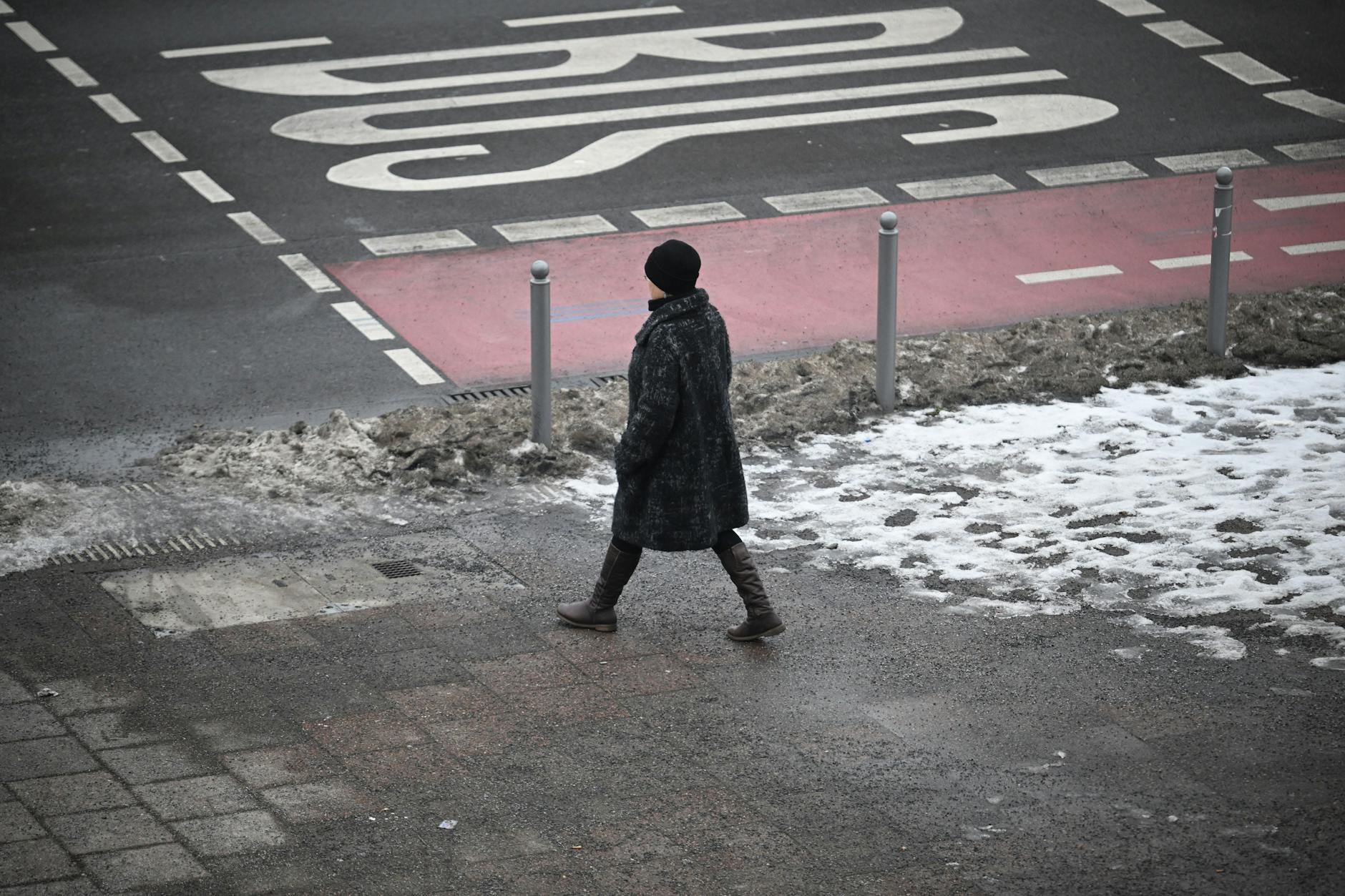In den nächsten Tagen wird es kalt und es fällt wieder Schnee.
