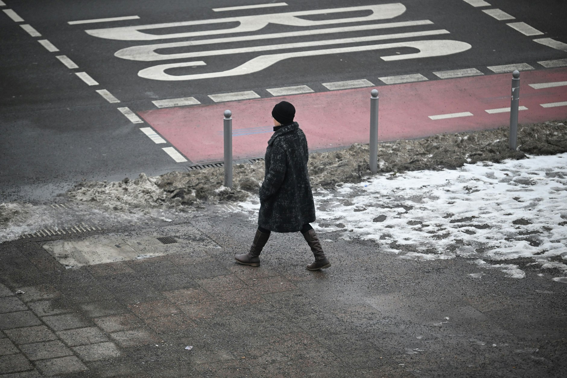 In den nächsten Tagen wird es kalt und es fällt wieder Schnee.