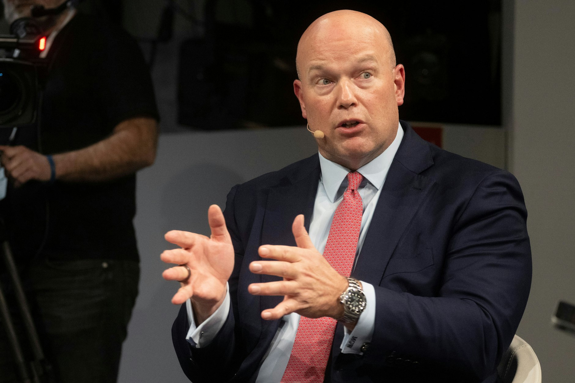 Matthew Whitaker, US-Botschafter bei der Nato, bei der Münchner Sicherheitskonferenz