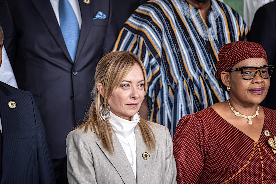 Giorgia Meloni, Premierministerin von Italien, reiste am Wochenende nach Äthiopien.