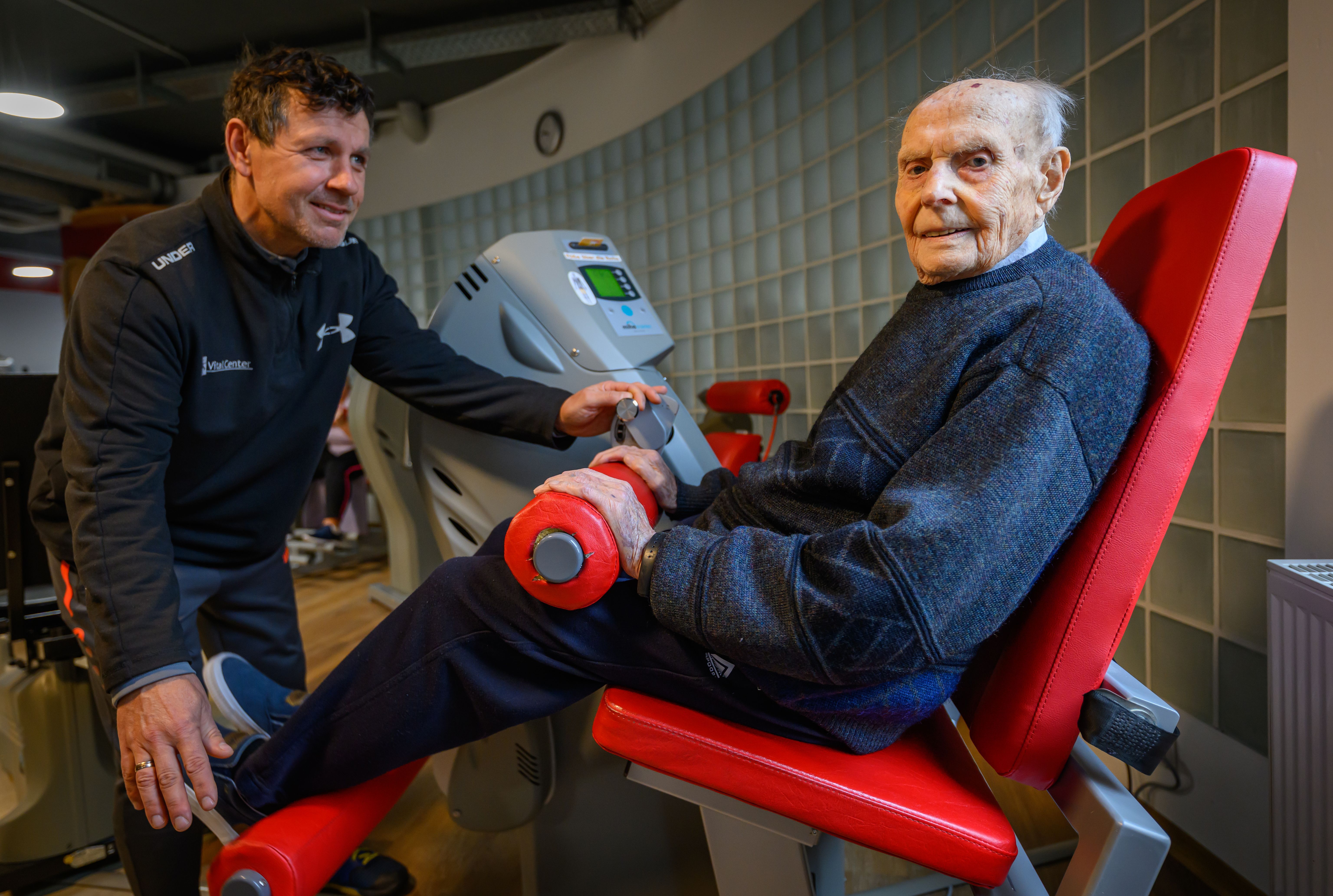 Mit 91 Jahren ging Rudi Götz zum ersten Mal ins Fitnessstudio