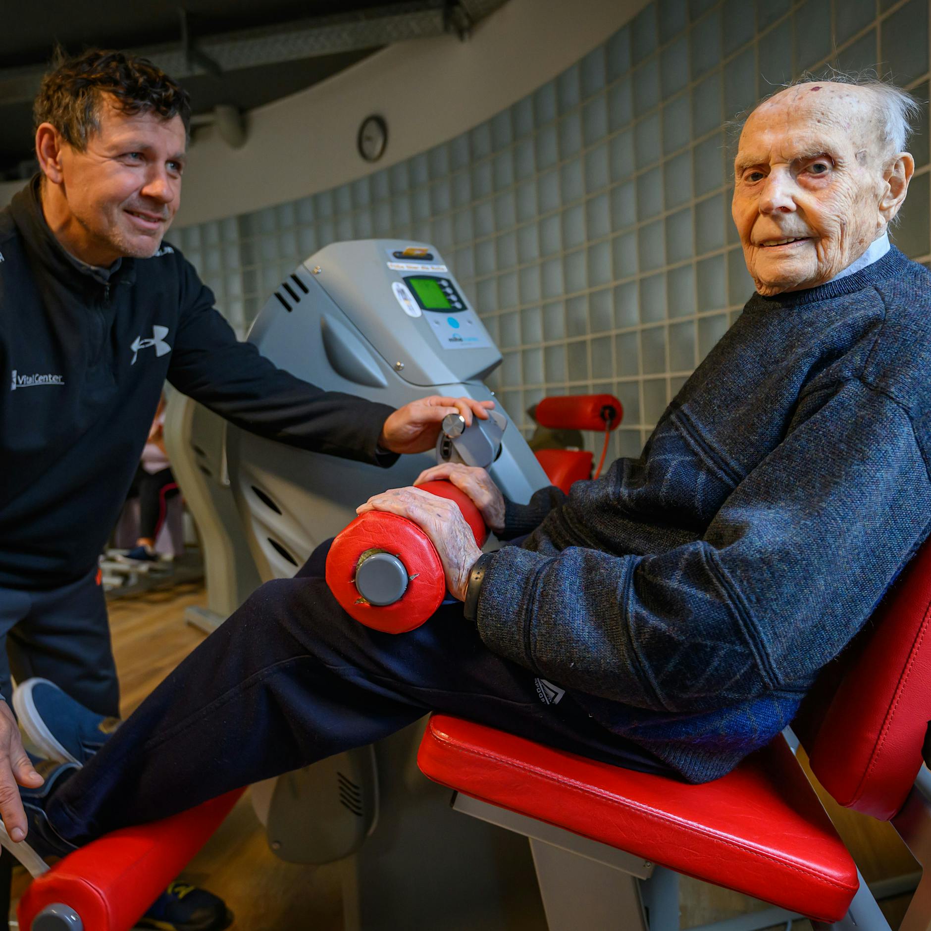Mit 91 Jahren ging Rudi Götz zum ersten Mal ins Fitnessstudio