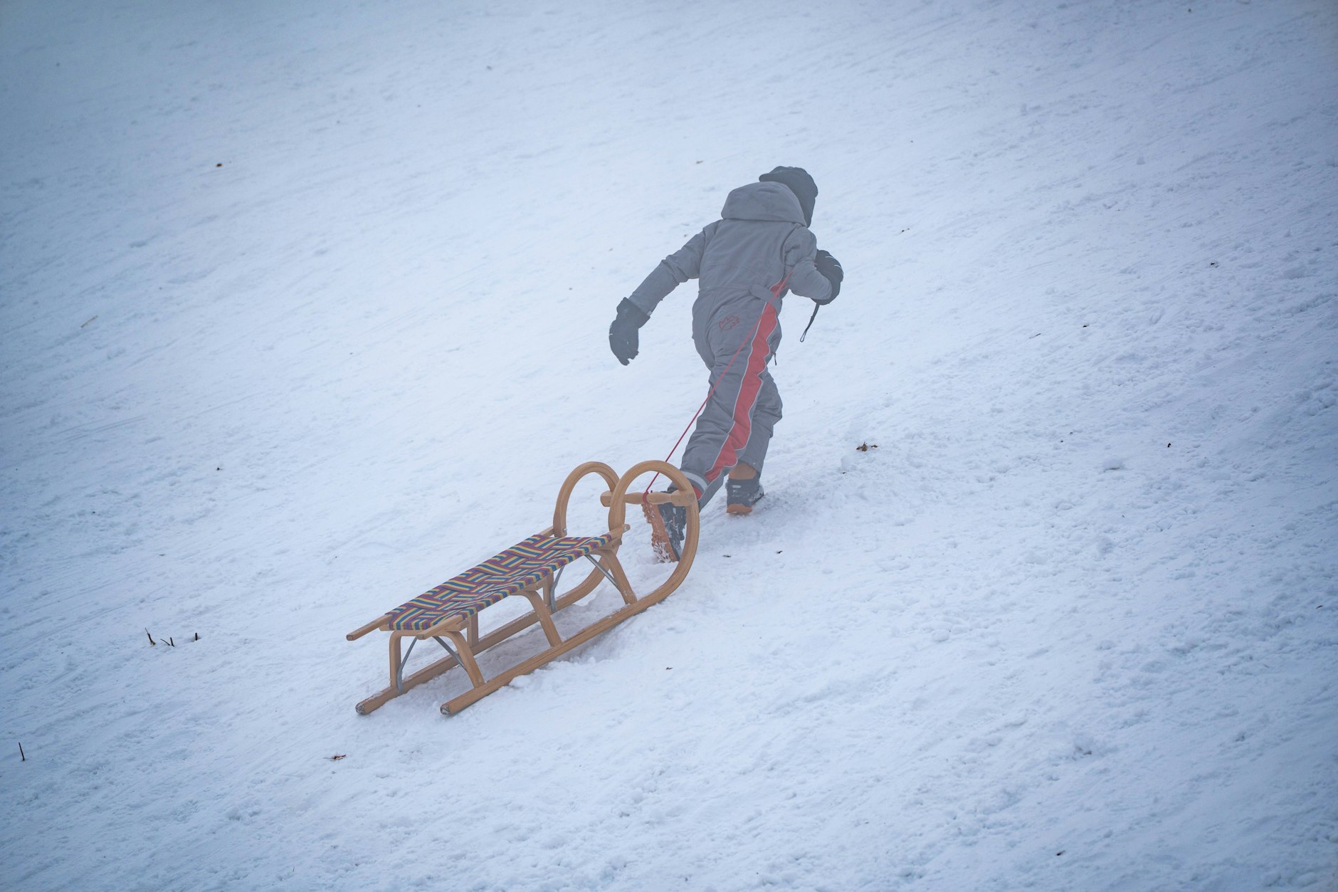 Vor allem Kinder rodeln im Winter gern. Für einen Jungen (11) in Mecklenburg-Vorpommern endete der Ausflug mit dem Schlitten jetzt tödlich.