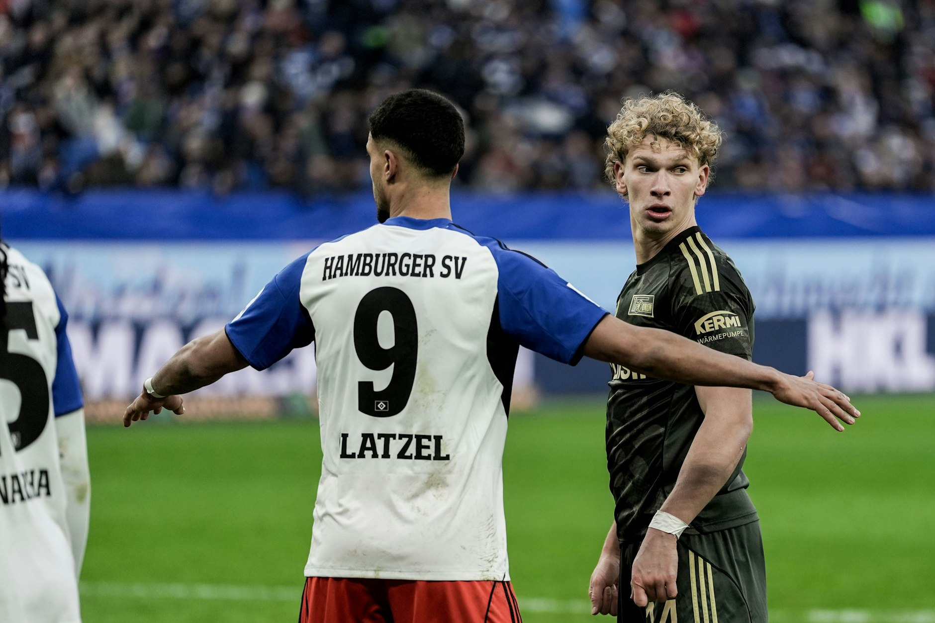 Leopold Querfeld (r.) brachte den 1. FC Union Berlin in Hamburg in Führung, sah bei zwei Gegentoren allerdings auch nicht gut aus.