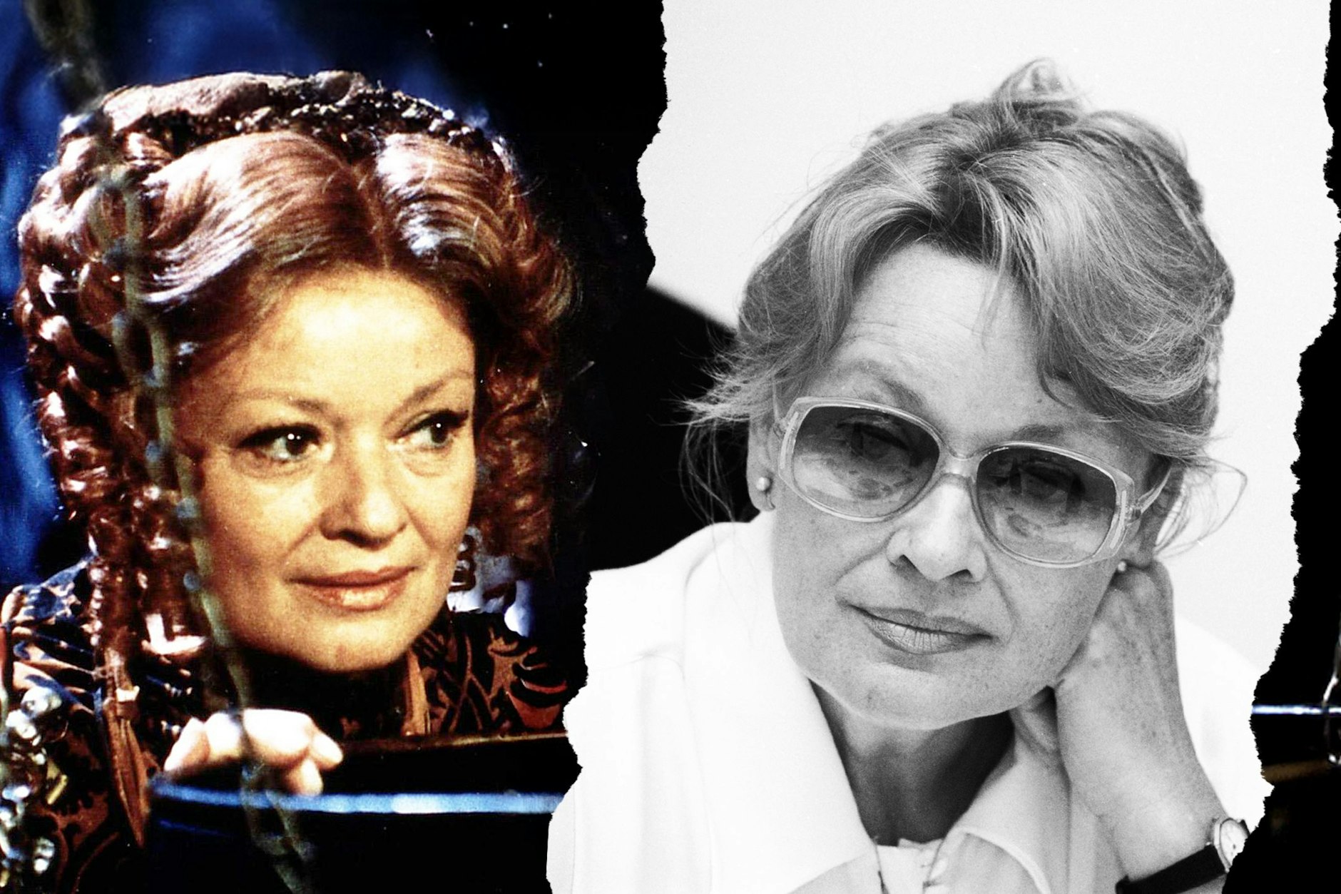 Jana Brejchova im Film „Die verzauberte Anicka“, daneben bei einem Termin im Jahr 1994. Anfang Februar starb die Schauspielerin mit 86 Jahren.