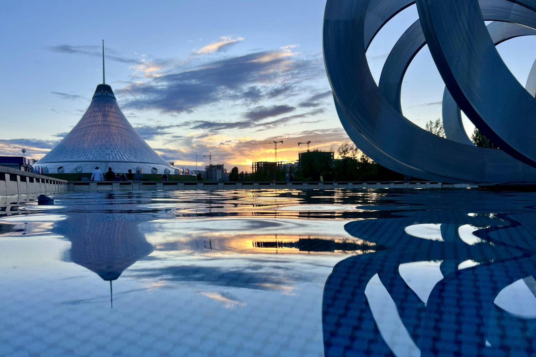 Astana, die Hauptstadt von Kasachstan