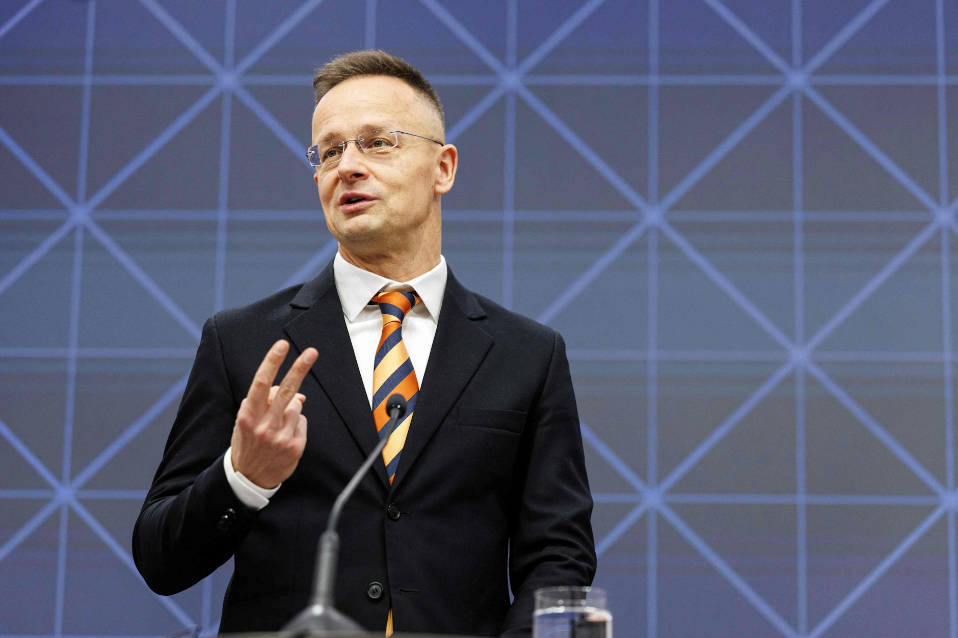 Der ungarische Außenminister Péter Szijjártó