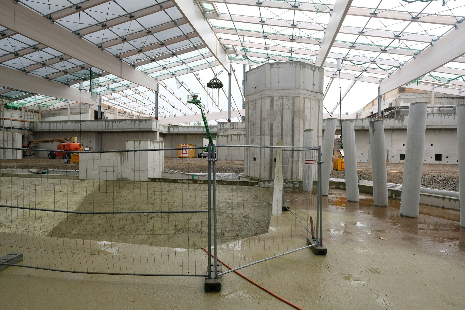 Seit Jahren entsteht im Tierpark Berlin ein neues Elefantenkaus.