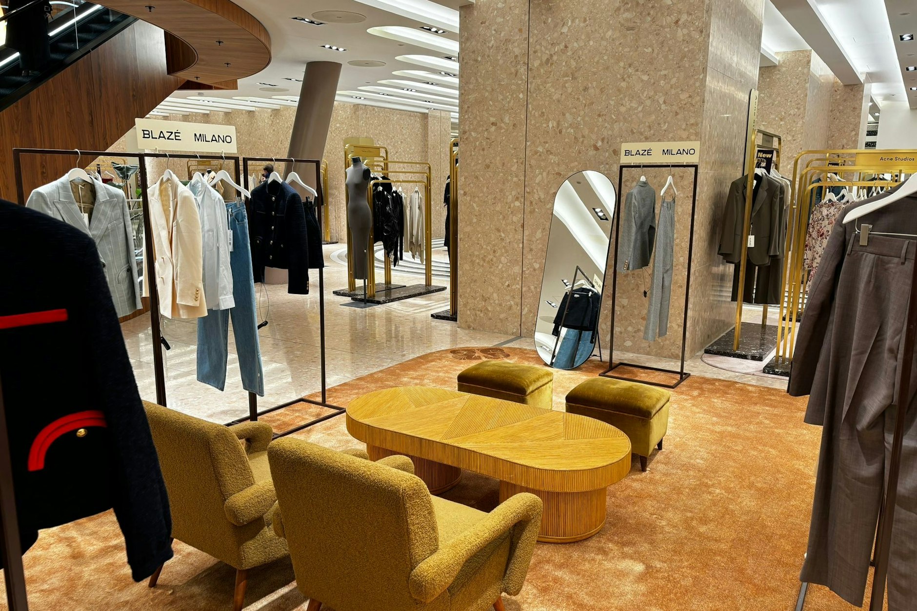 Noch bis zum 28. Februar im KaDeWe: die Mode von Blazé Milano