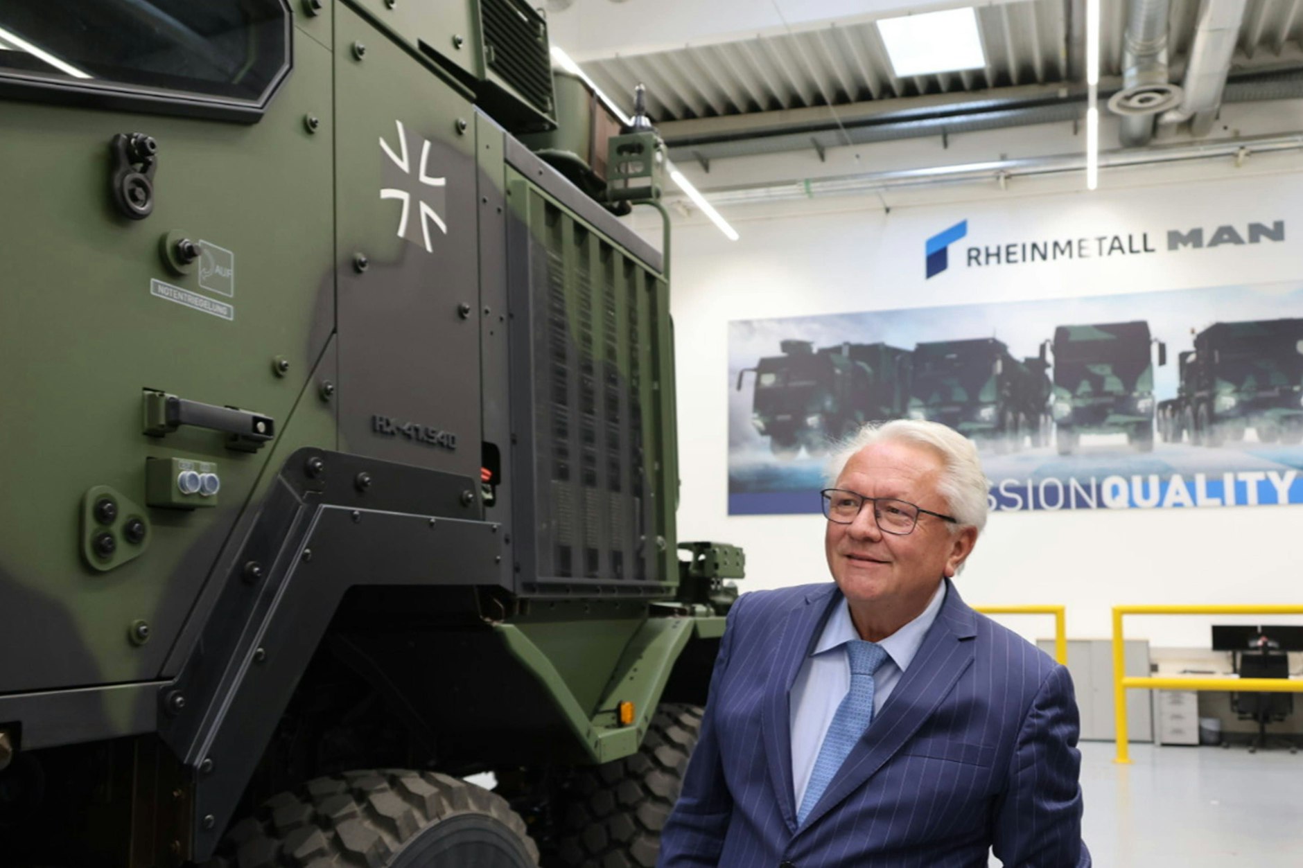 Rheinmetall-Vorstandschef Armin Papperger: Die Aufrüstung ist für den Konzern ein gutes Geschäft.