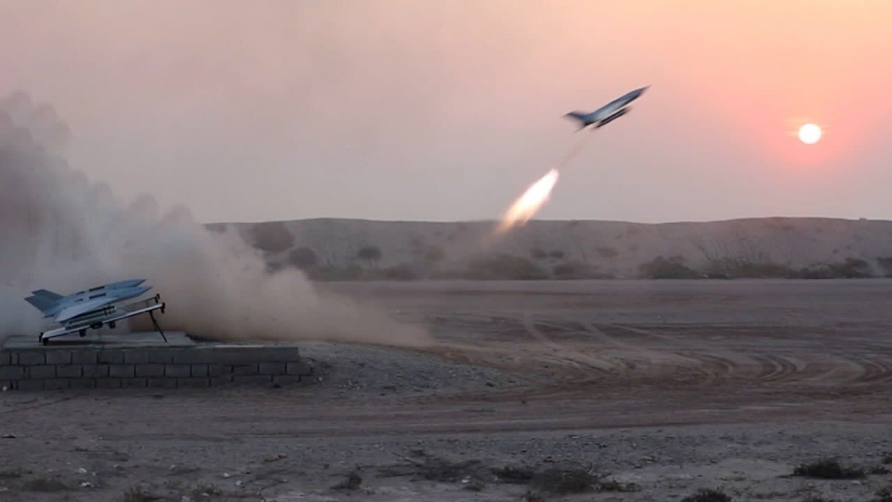 Image - Iran feuert Raketen in Richtung Straße von Hormus