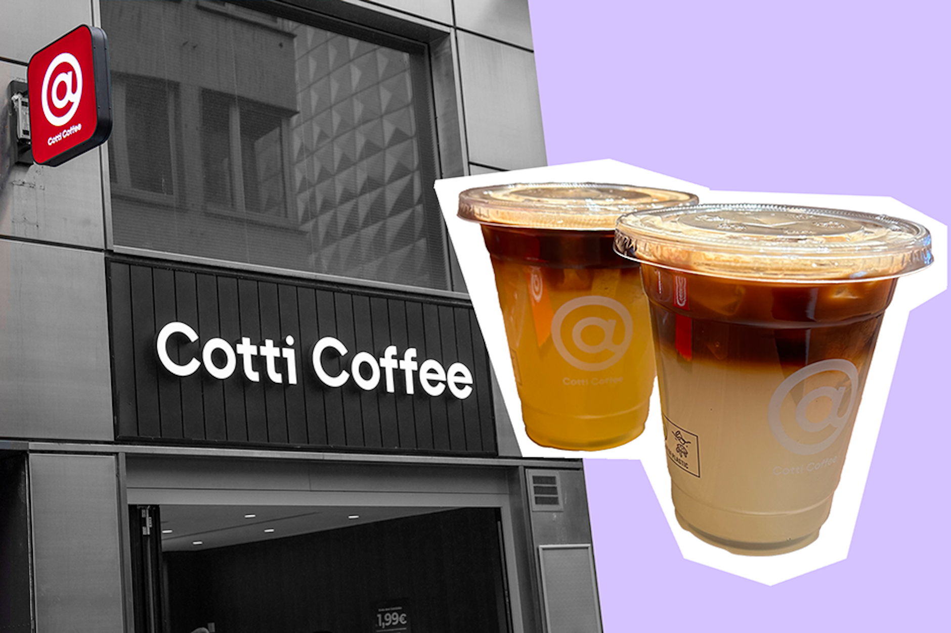 Americano mit Apfel- und Grapefruitsaft: Die chinesische Kette Cotti Coffee setzt auf ungewöhnliche Kombinationen im Becher.