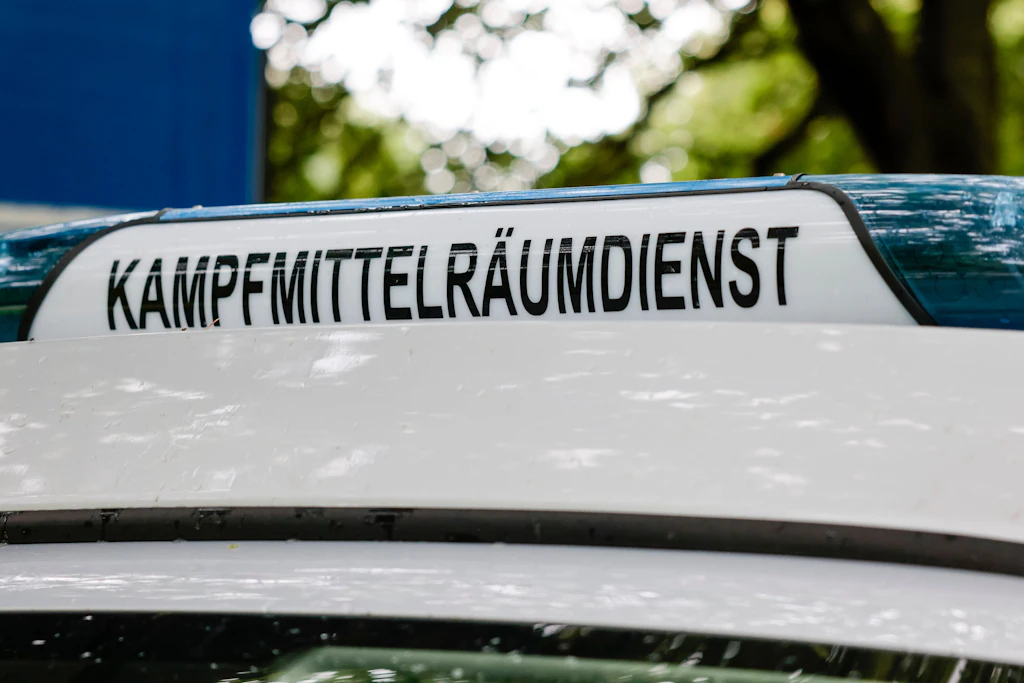 Die Sprengung der Granaten und Bomben wird zwischen 11 und 13 Uhr erfolgen.