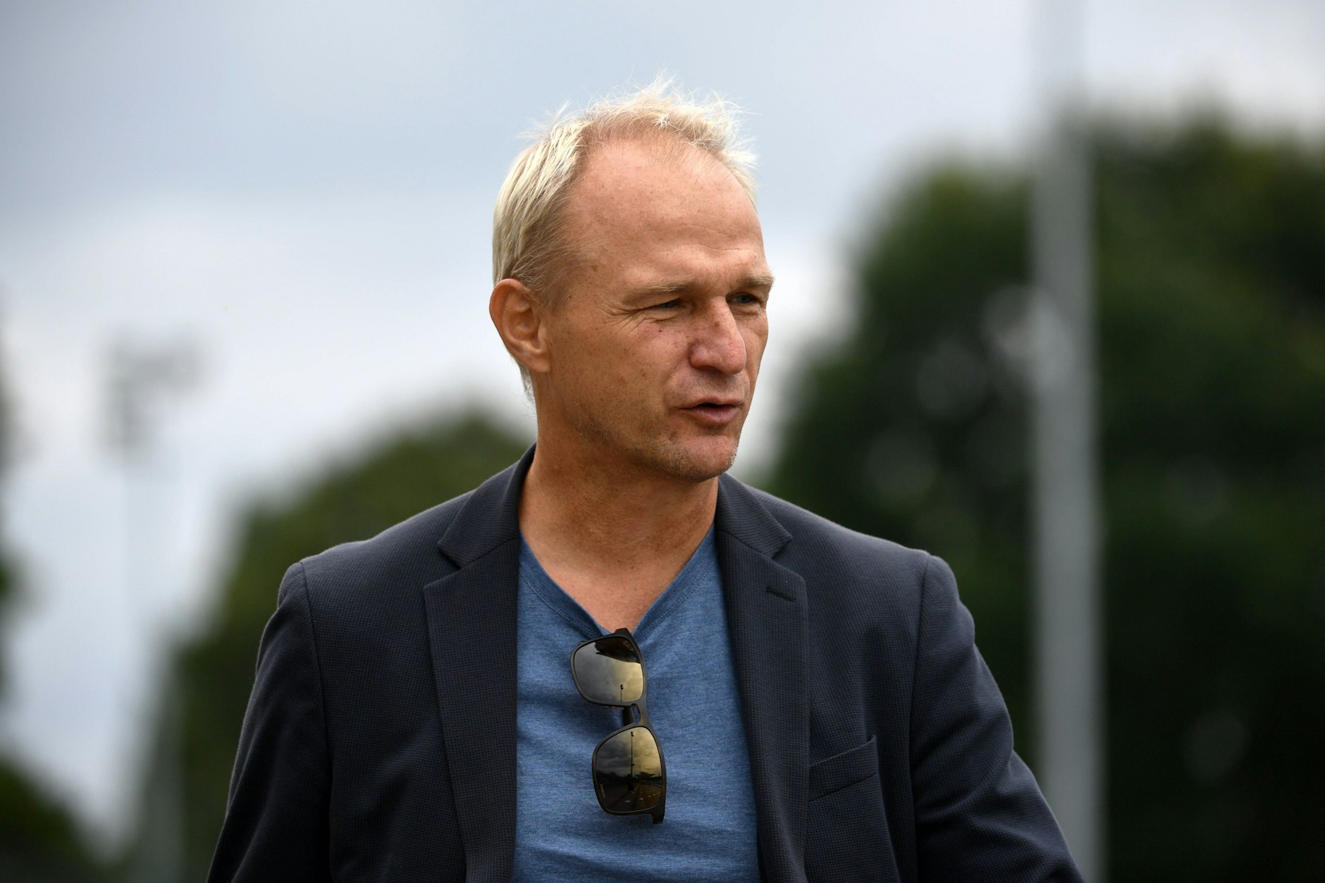 Herthas ehemaliger Kapitän Axel Kruse lederte mal wieder im RBB-Podcast los.