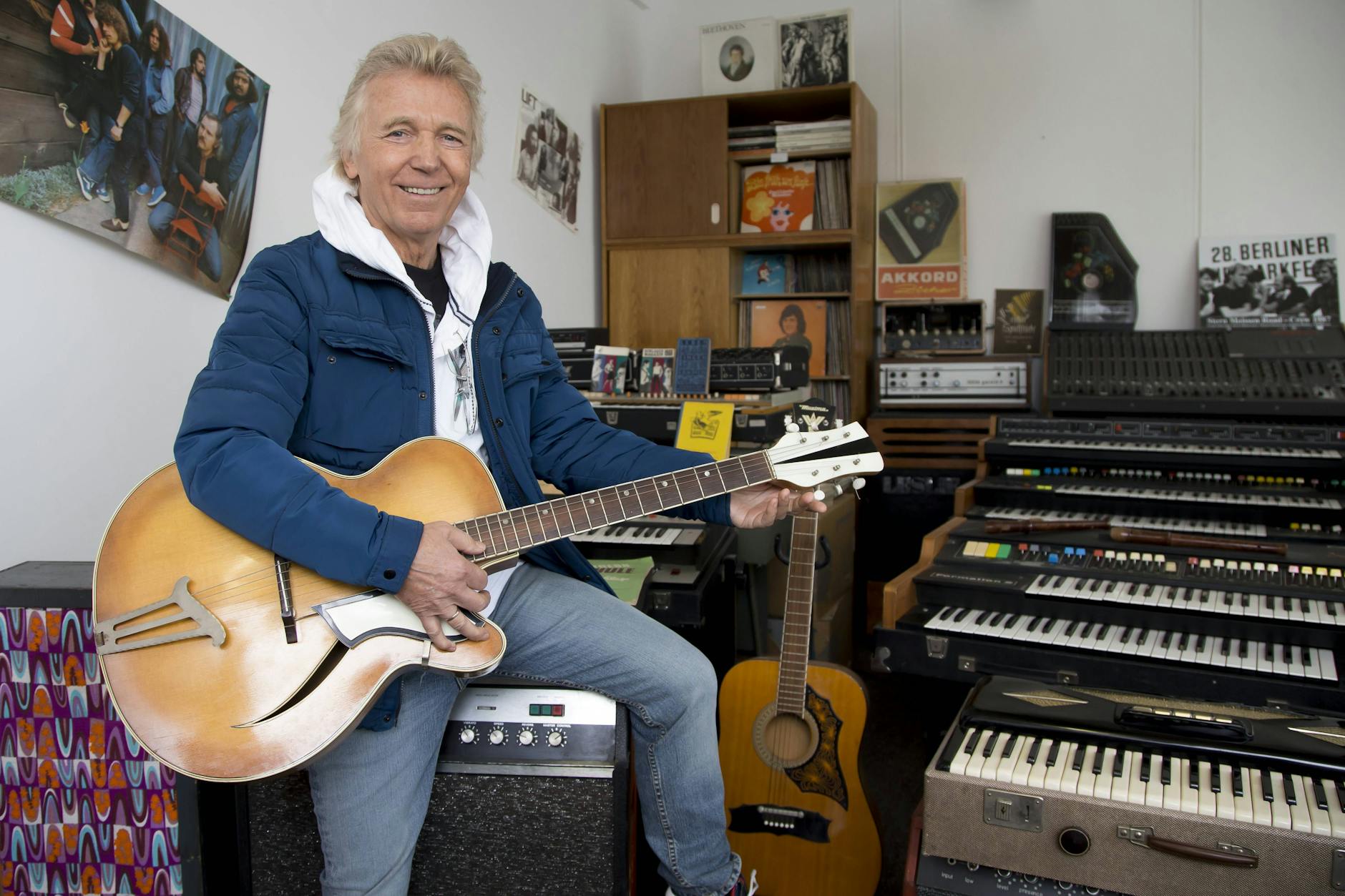 Sänger und Entertainer Hartmut Schulze-Gerlach genießt nach dem Abschied von der großen Bühne den Ruhestand.