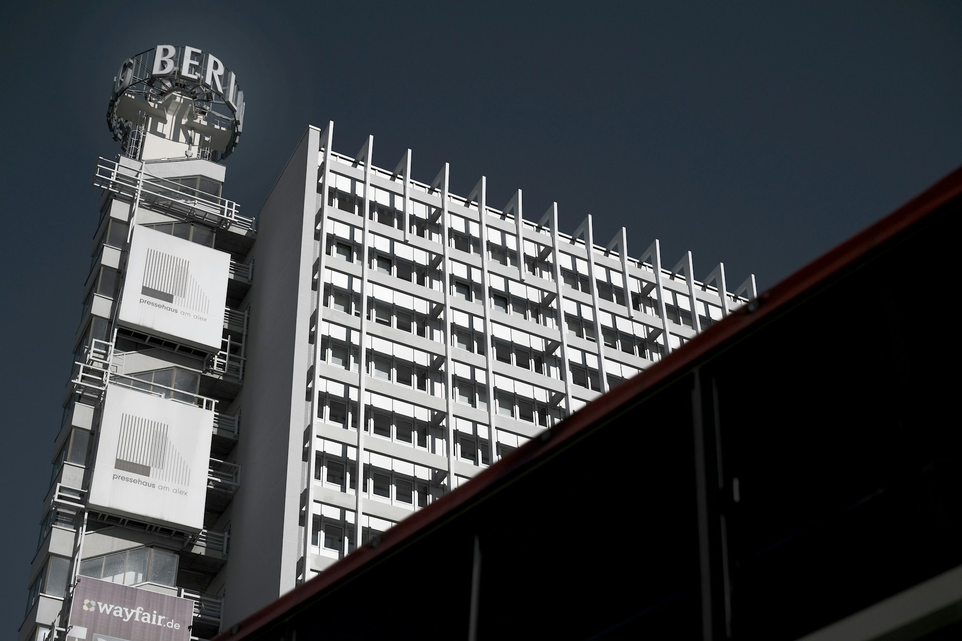 Das Pressehaus am Alexanderplatz.