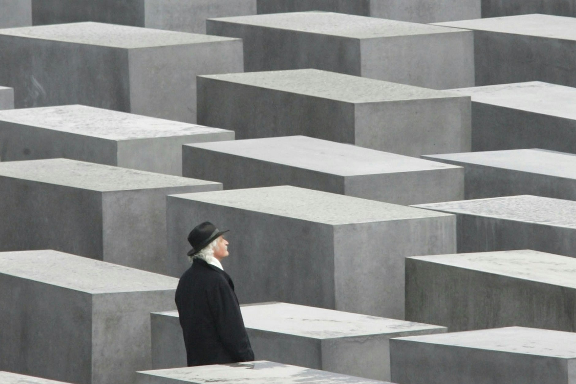 Das Denkmal für die ermordeten Juden Europas nahe dem Brandenburger Tor.