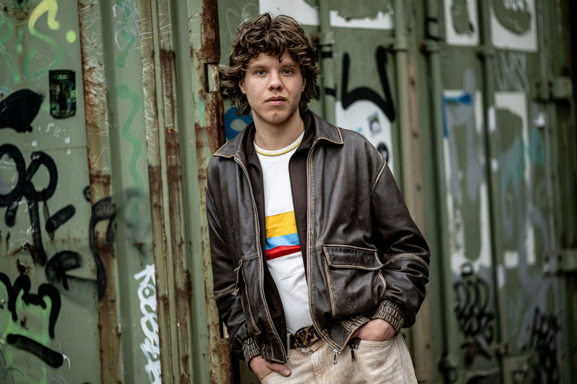 Zartmann vorm Astra auf dem RAW-Gelände in Friedrichshain