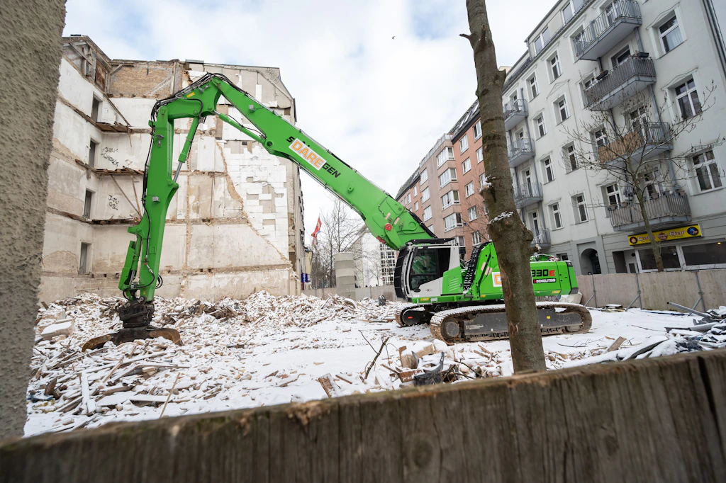 In Wedding wird ein Lost Place abgerissen – jetzt droht jahrelanger Stillstand