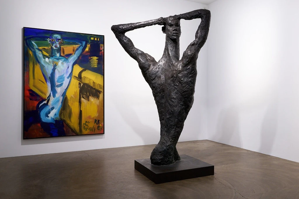 „Nackt“ in der Galerie Deschler: Die rebellischen „Boys vom Moritzplatz“ und ihr Mal-Girl