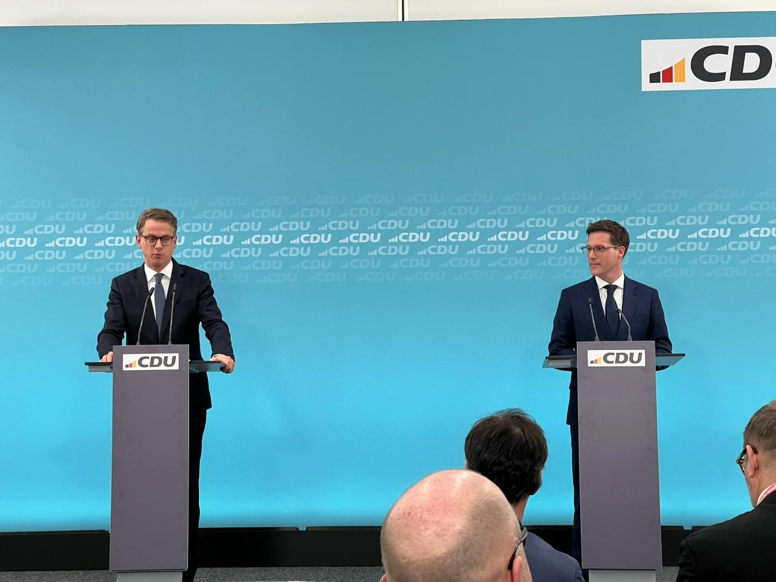 Große Bühne, große Worte: Kann Merz die CDU wirklich wieder einen?