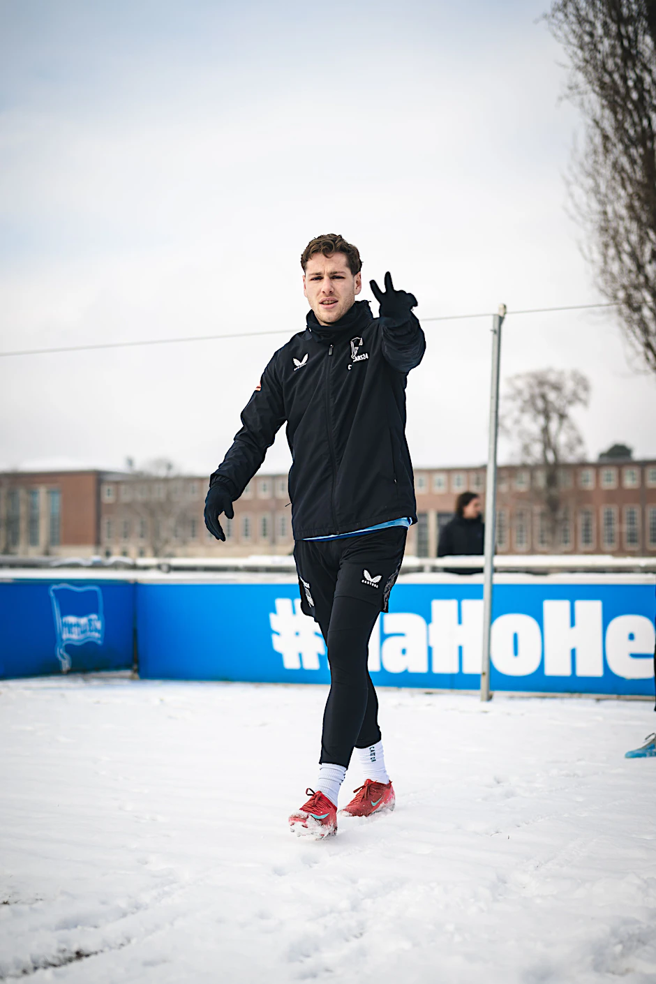 Leon Jensen ist wieder da! Nach langer Leidenszeit steht sein Coemback bei Hertha BSC bevor.