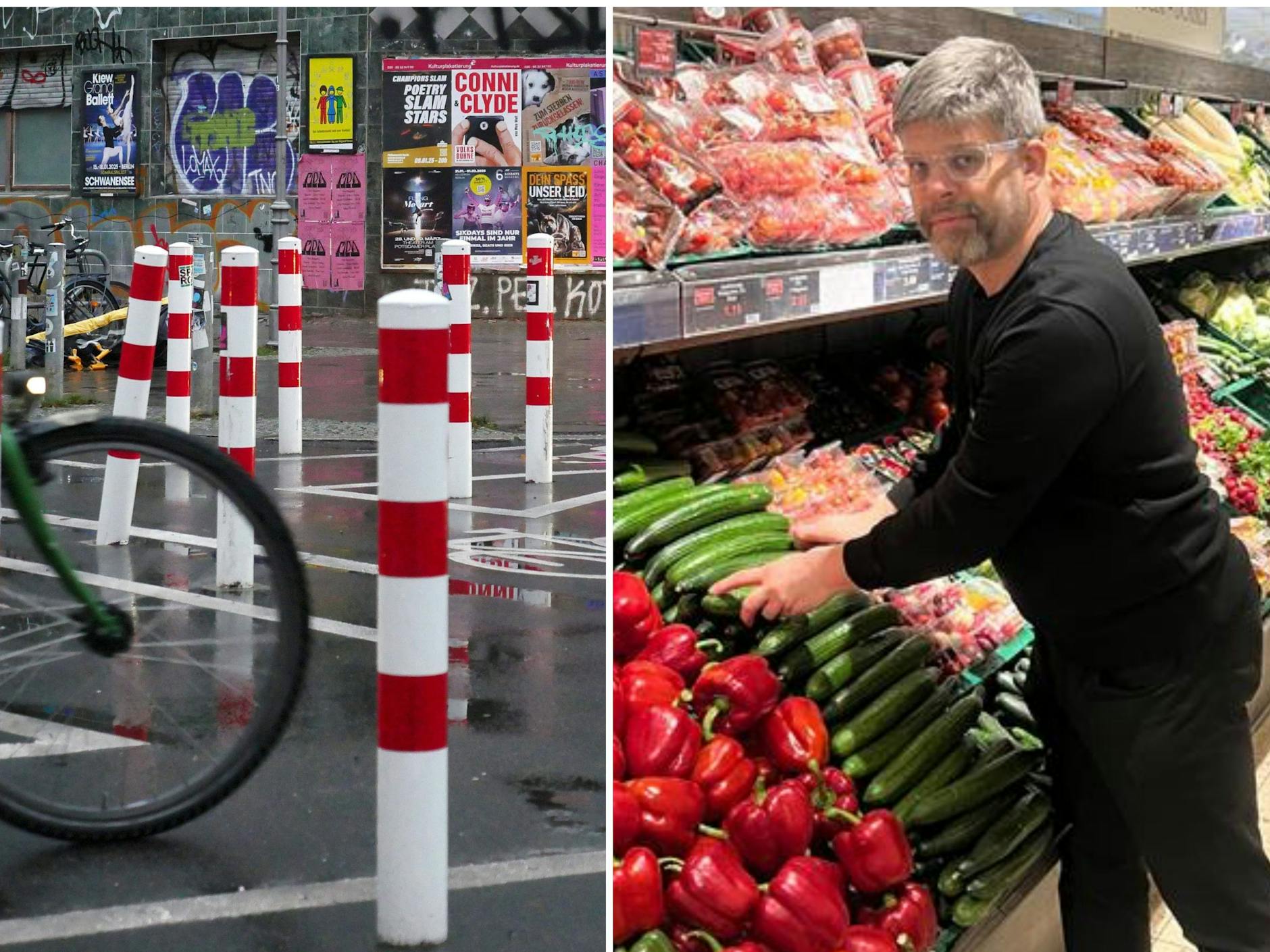 Maik Thaut befürchtet aufgrund der Verkehrsberuhigung negative Folgen für seinen Markt.