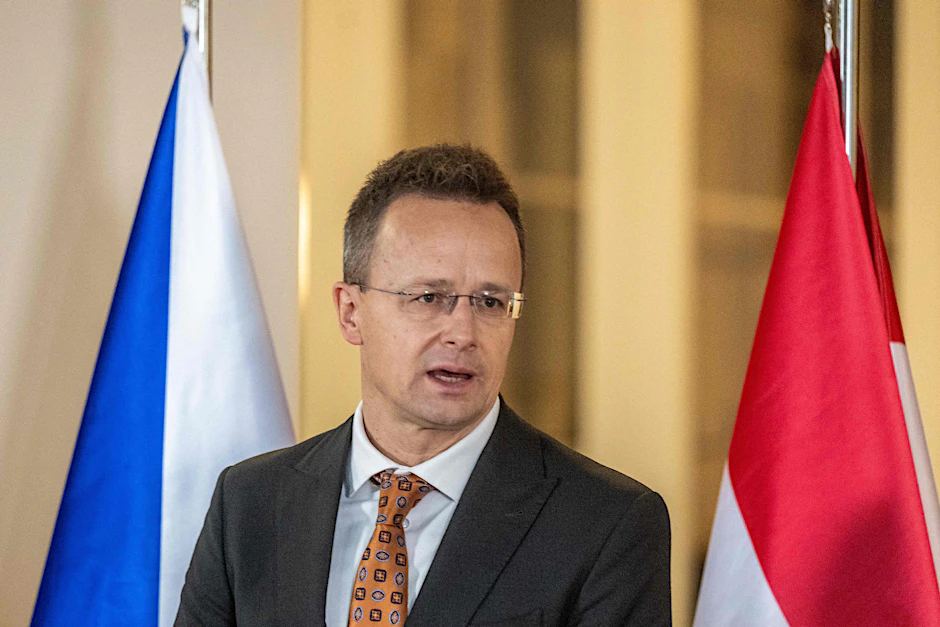 Der ungarische Außenminister Péter Szijjártó